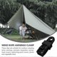 thumbnail image 3 of 20pcs Outdoor Tent Canopy Clip Awning Windproof Fixed Buckle Awning Canopy Clamp Emergency Tent Snap, 3 of 5