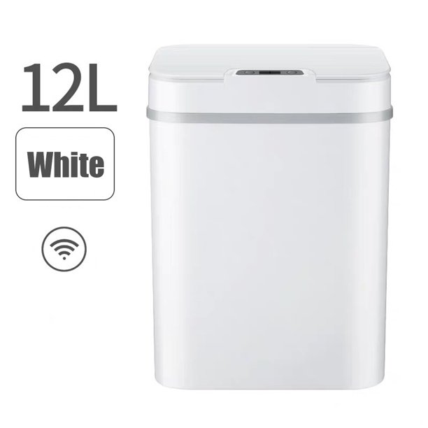 Automatic Touchless Motion Sensor Trash Can, 3.2 Gal Intelligent
