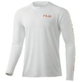 thumbnail image 2 of Huk Men's VC Hog Snapper Long Sleeve Performance Shirt White (Hog Snapper - White, Small), 2 of 2