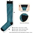 thumbnail image 3 of FREEAMG Spiral Night Starry Compression Socks for Women and Men, 1 Pair, 3 of 7