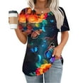 thumbnail image 2 of Young adult fashion Summer Clothes Outfits Women Over 50 Everyday Womens Work Blouses Plus Size Plus Size Womens Shirts, 2 of 6