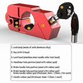 thumbnail image 3 of Motorcycle Brake Lock, Aluminum Alloy Motorcycle Handlebar Lock, Anti-theft Lock, Security, 3 of 5