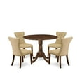 thumbnail image 3 of East West Furniture 5 Pc Dining Set Consist of a Round Dining Table and 4 Parson Chairs, 3 of 7