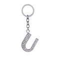 thumbnail image 1 of Up to 65% Off 26 Letters Key Ring Chain Unisex Keychain Fashion New Alphabet Keyring Gift Necklace Rings Earring Jewelry on Clearance, 1 of 1