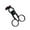 Black, variant on STAOEDU Wearing Tool Wearing Aid Traveling Eyelid Stretching Tools Home Soft Insertion Tool Black