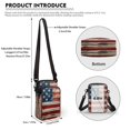 thumbnail image 6 of HELLHERO Adult Crossbody Bag Travel Crossbody Purse Lightweight Polyester Unisex 4.33x1.97x7.09 for Outdoor Travel Daily Use, 6 of 7