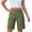 RYE1-Army Green, variant on Brqkzdu Women's Cargo Shorts Mid Rise Knee Length Bermuda Shorts Summer Shorts Loose Comfy Casual Shorts with Pockets