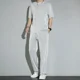 thumbnail image 5 of Camiseta Hombre Sin Logo Trajes Deportivos Sudadera Gris Ropa de Hombre Lisa Top Liso Chándal Pantalones Conjuntos 5xl Elástico A Juego Básico, 5 of 5