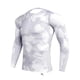 thumbnail image 3 of Soidarity Camisa delgada deportiva de manga larga de estilo informal de diseño Simple para hombre, camisetas estampadas de poliéster con cuello Uniforme atlético Tela escocesa blanca SG Soidarity OD028984-11, 3 of 6
