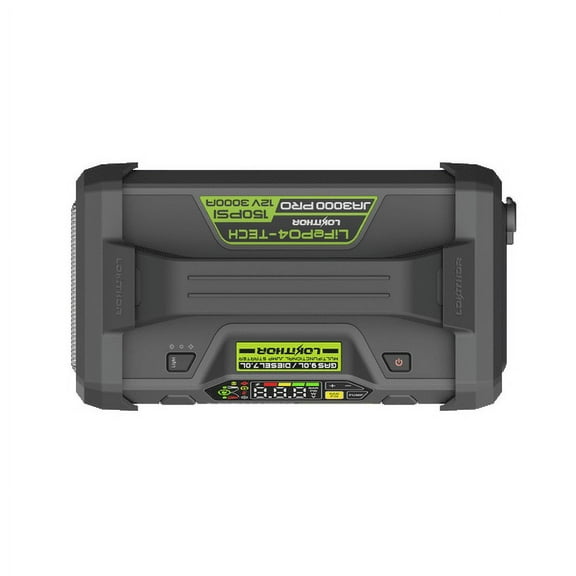 LOKITHOR JA3000 PRO Jump Starter with Air Compressor 3000Amp and LiFePO4 Battery