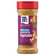 McCormick Salt Free Seasoning, Vegetable, 4.16 oz Bottle