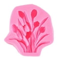 thumbnail image 1 of LCXmlly Moule à Fondant en Silicone Moules à Fondant de Qualité Alimentaire Résistant à la Chaleur Forme de Fleur de Rose Hortensia Réutilisable Décorations de Gâteau DIY, 1 of 5