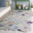 thumbnail image 2 of SAFAVIEH Jardin Naira Floral Area Rug, Green/Pink, 8' x 10', 2 of 8