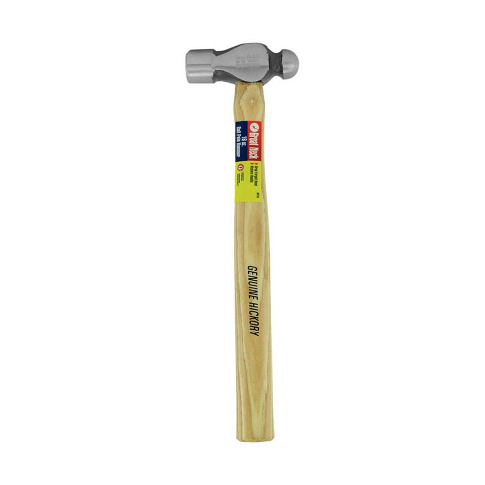 Great Neck 16 oz. Ball Pein Hammer Steel Head