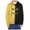 ZB Yellow, variant on Hpapadks Hoodie for Men Zip Up Hoodies Pullover with Front Pocket Oversized Gothic Graphic Print Old Baggy Hooded Jacket Men's Sweatshirts