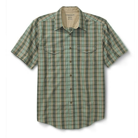 Faded Glory - Big Men's Chambray Plaid Shirt