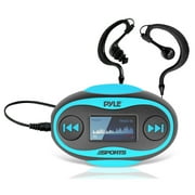 Pyle 4GB Water Resistant MP3 Player/FM Radio with Pedometer, Lap Counter, Stop Watch, LCD Display and Included Water Resistant Headphones