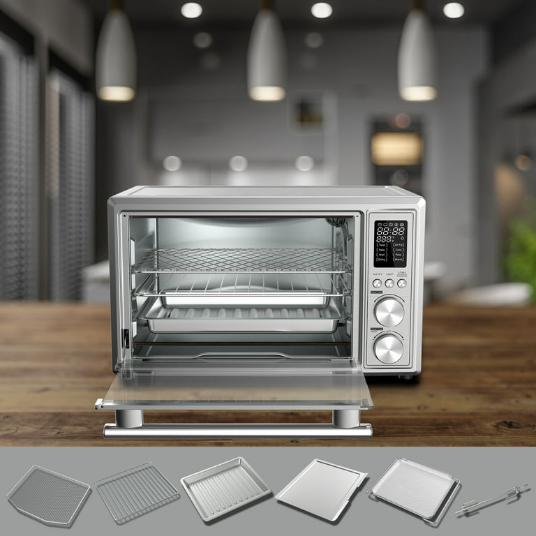 GT12SSDAN18 1.1 Cu Ft Air Fry Digital Toaster Oven – Galanz – Thoughtful  Engineering