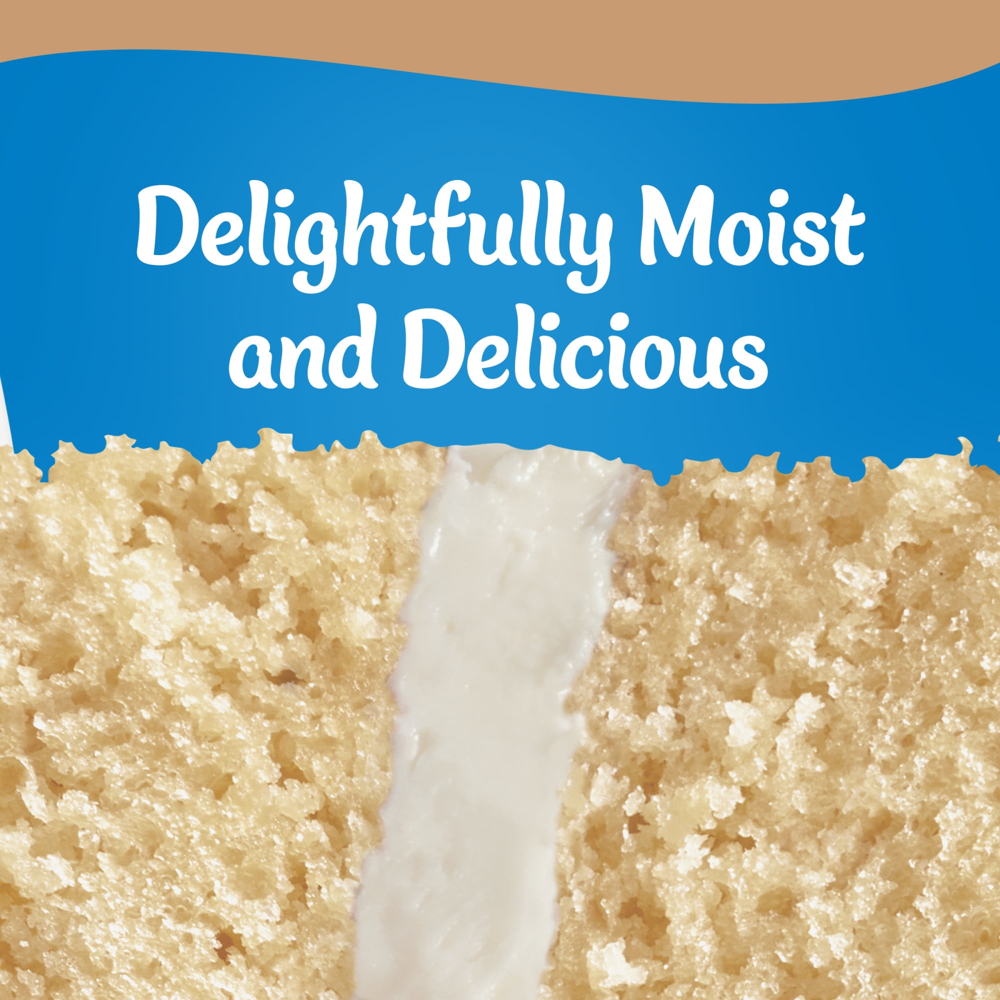 (2 pack) Pillsbury Moist Supreme Creamy Almond Cake Mix, 15.25 oz Box