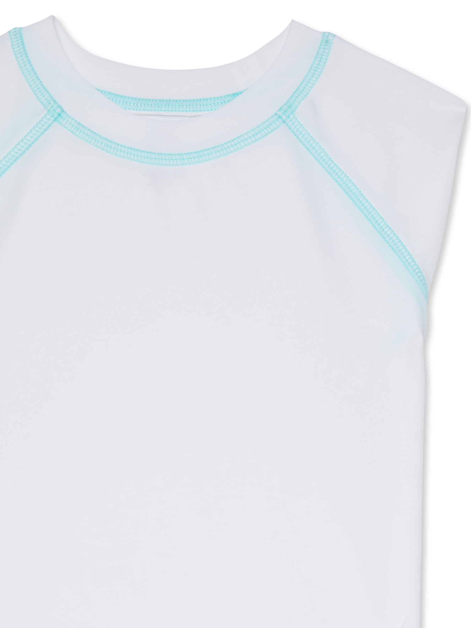 Wonder Nation Toddler Boy Rashguard and Board Shorts Swim Set with UV Protection, Sizes 12M-5T