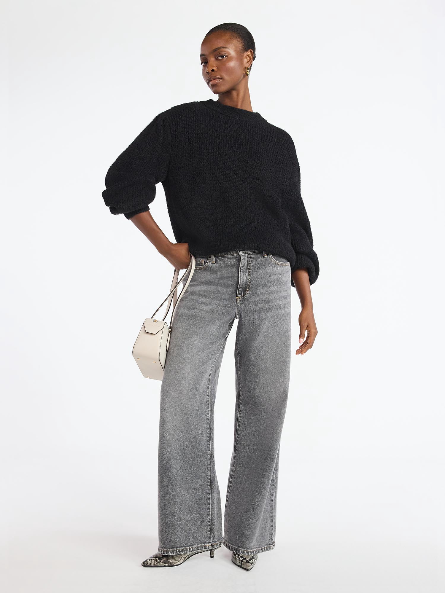 Scoop Women's and Women's Plus Oversized Sweater, Lightweight, Sizes XS-4X