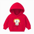 thumbnail image 2 of Gerichy Cute Hoodie for Boys Girls Graphic Sweatshirt Kids Cartoon Animal Print Hoodies Cotton Pullover 12M-8T, 2 of 4