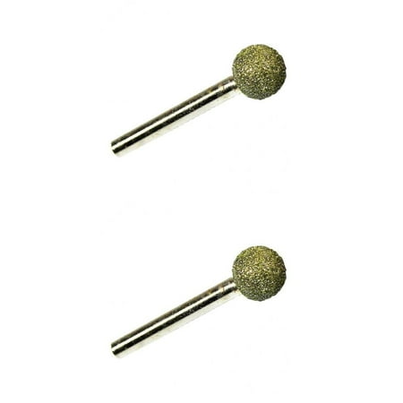 

2x Diamond Grinding Head Coated for Granite Marble 10mm 6mm