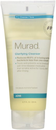 Murad Acne Clarifying Cleanser, Step 1 Cleanse/Tone, 6.75 fl oz (200 ml)