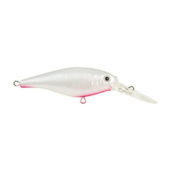Berkley Flicker Shad Fishing Lure, Slick Pearl Silver, 3/16 oz