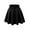 BLACK, variant on MBJ WB669 Womens Basic Versatile Strechy Flare Skater Skirt XL WHITE