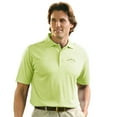 thumbnail image 1 of Monterey Club Men's Pro Mesh Texture Solid Golf Polo Shirt #1069, 1 of 2