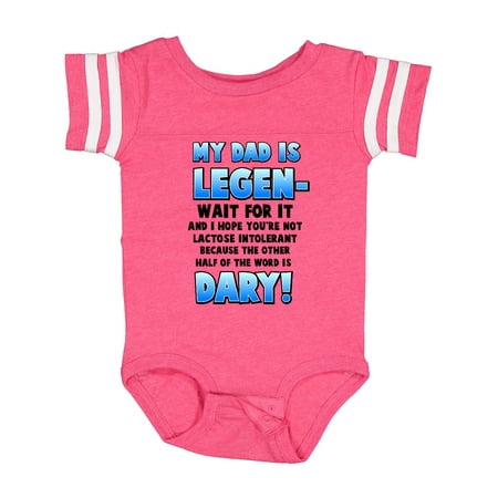 

Inktastic Legendary Dad Gift Baby Boy or Baby Girl Bodysuit
