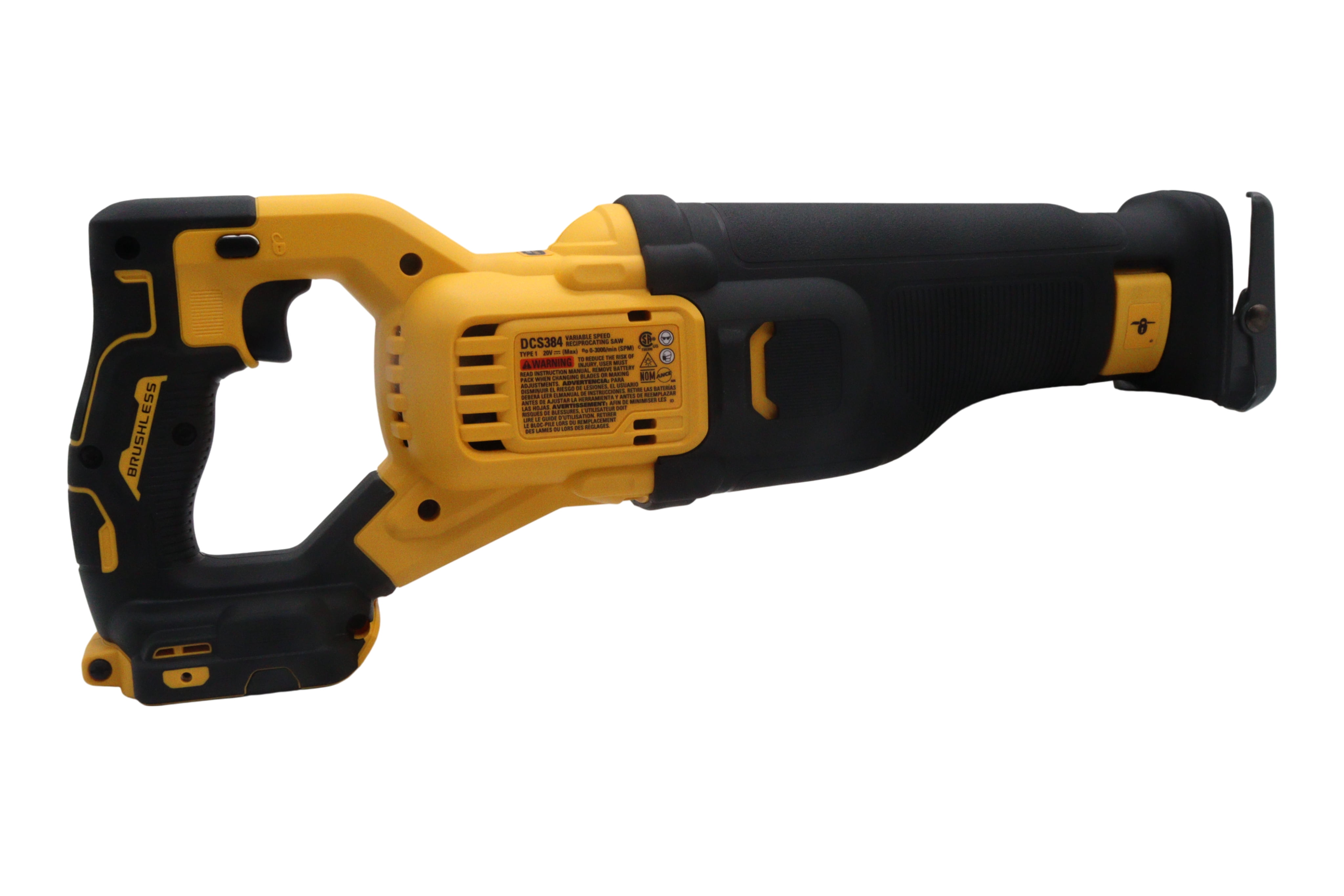 DEWALT DCS384WW1 20V XR Lithium-Ion Cordless Reciprocating Saw Kit with 8.0 Ah Battery and Charger