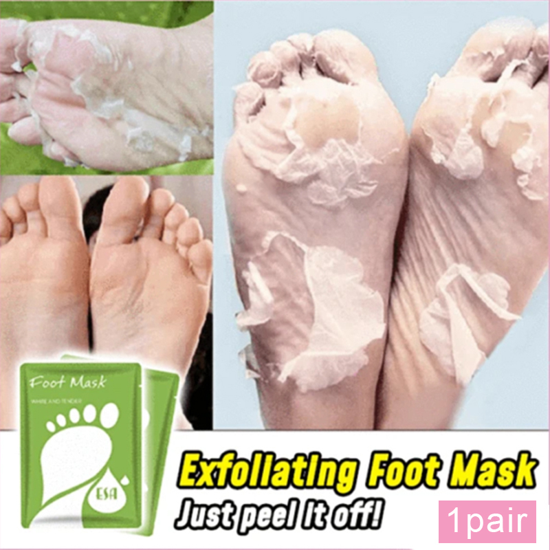 HRSR 1Pair Foot Peeling Mask Moisturizing Exfoliation Foot Film for