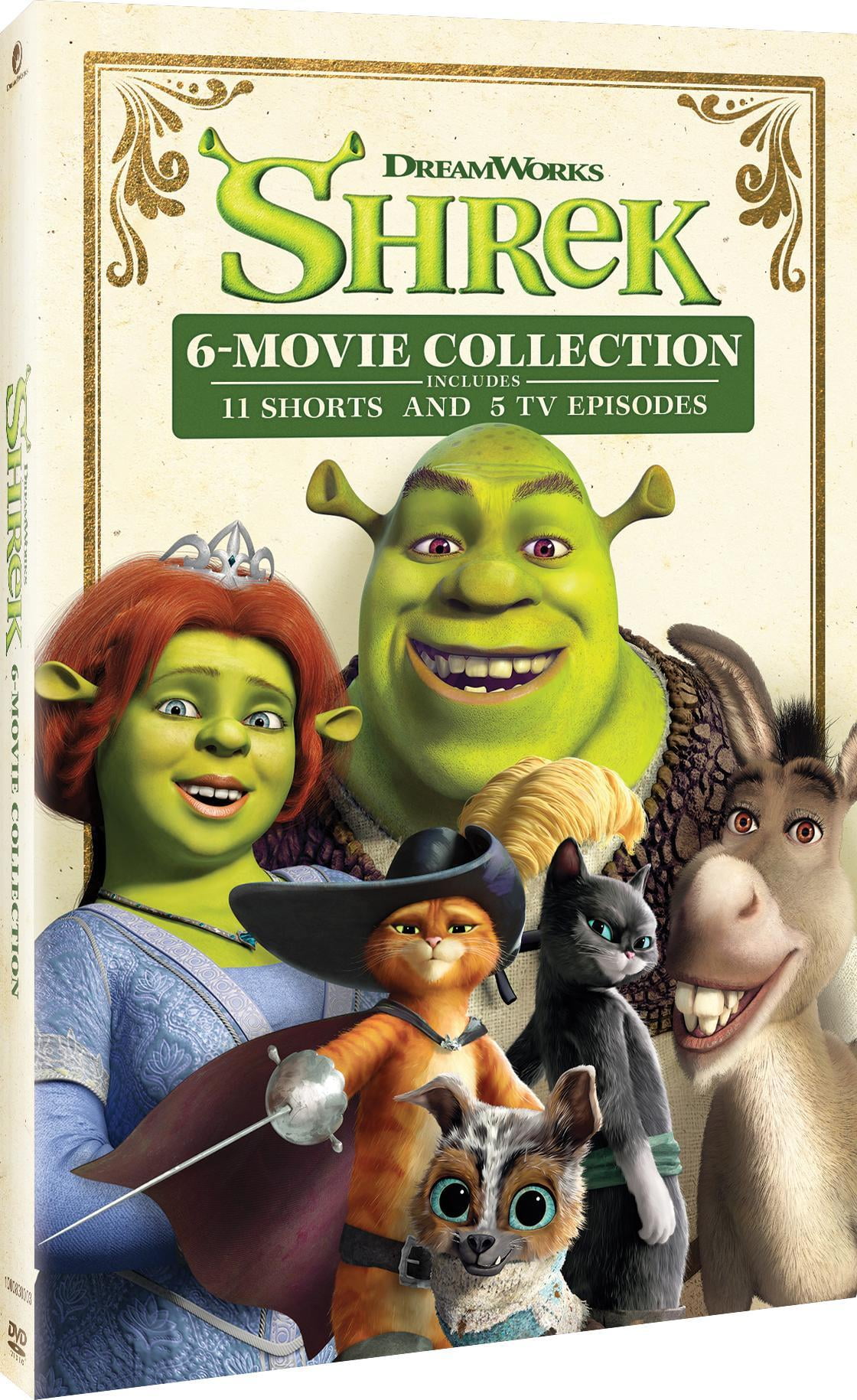 Shrek 6-Movie Collection (DVD) - Walmart.com