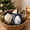 Multicolor B, variant on WIZUTIZ Patterned Fabric Christmas Ball Ornament 8cm, Cloth Covered Foam Bauble with Hanging Loop, Festive Tree Tabletop Home Decoration