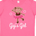 thumbnail image 4 of Inktastic Gigis Girl Ballerina Monkey Girls Toddler T-Shirt, 4 of 5