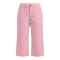 thumbnail image 4 of Noric Women's Cargo Capri Pants Elastic Waist Casual Workwear Pants with Pocket Summer Cropped Trousers, 4 of 8