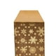 thumbnail image 2 of RKSTN christmas deals Snowflakes Christmas Table Runner Cloth Hot Velvet Polyester Table Flag Year Printed Christmas Holiday Gathering Table Flag, 2 of 6