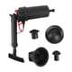 thumbnail image 2 of Herramientas Air Power Drain Blaster Desatascador de baño, mango grande, removedor de obstrucciones para fregaderos de cocina domésticos (negro) Likrtyny Libre de BPA, 2 of 8