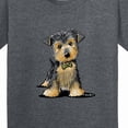thumbnail image 4 of Inktastic Little Gent Yorkie Youth T-Shirt, 4 of 5