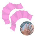 thumbnail image 2 of Swim Swimming Silicone Gear Fins Hand Webbed Flippers Paddle Diving Training Gloves Newway CPDD, 2 of 5