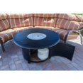 thumbnail image 2 of AZ Patio Heaters Rond Aluminium Propane Extérieur Patio Foyer, Noir Mat, 2 of 5