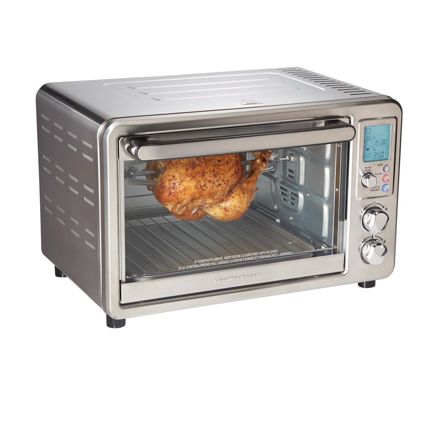 Hamilton Beach 31193C SureCrisp Digital Air Fry Oven, Extra large convection oven