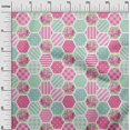 thumbnail image 3 of oneOone Rayon Mint Green Fabric Floral Fabric For Sewing Printed Craft Fabric By The Yard 56 Inch Wide-N6, 3 of 8
