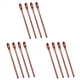 thumbnail image 1 of Cucharas de Té Helado de Madera Cuchara Agitadora PequeñA Cucharas de CóCtel de Manejar Cucharas de Madera para Mezclar Café de Madera 12 Piezas, 1 of 7