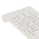 thumbnail image 3 of Mini clavier numérique sans fil 2,4 GHz USB ergonomique et léger, accessoire pour ordinateur PC, blanc, 3 of 4