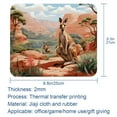 thumbnail image 5 of Kangaroo Square 8.3x9.8 Inch Non-Slip Rubber Bottom Printed Mouse Pad, Gaming Mousepad for Office and Gaming, 5 of 6