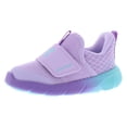thumbnail image 5 of Under Armour Flash Fade Infant/Toddler Shoes Size 9, Color: Purple/Turquoise Fade, 5 of 5
