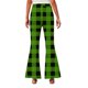 thumbnail image 4 of Pantalones largos con estampado para niñas, forrados de vellón para mayor calidez, pantalones largos casuales, leggings ligeramente acampanados, traje para niñas de 5 a 16 años., 4 of 6